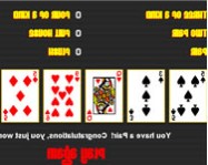 Classic Video Poker online szimulátor játék